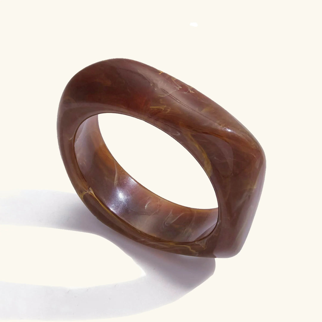 Chunky Acrylic Bangle for Women