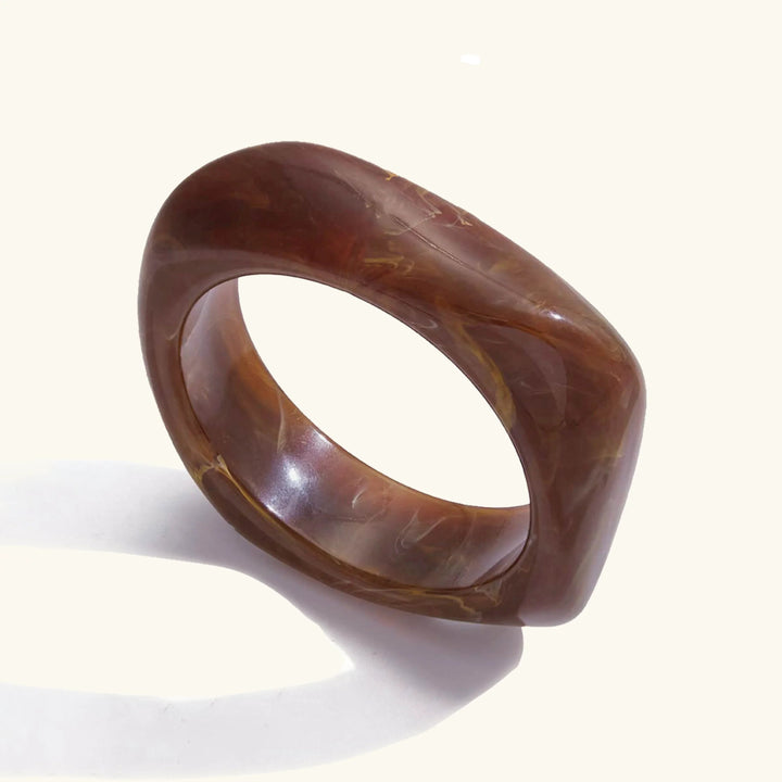 Chunky Acrylic Bangle for Women