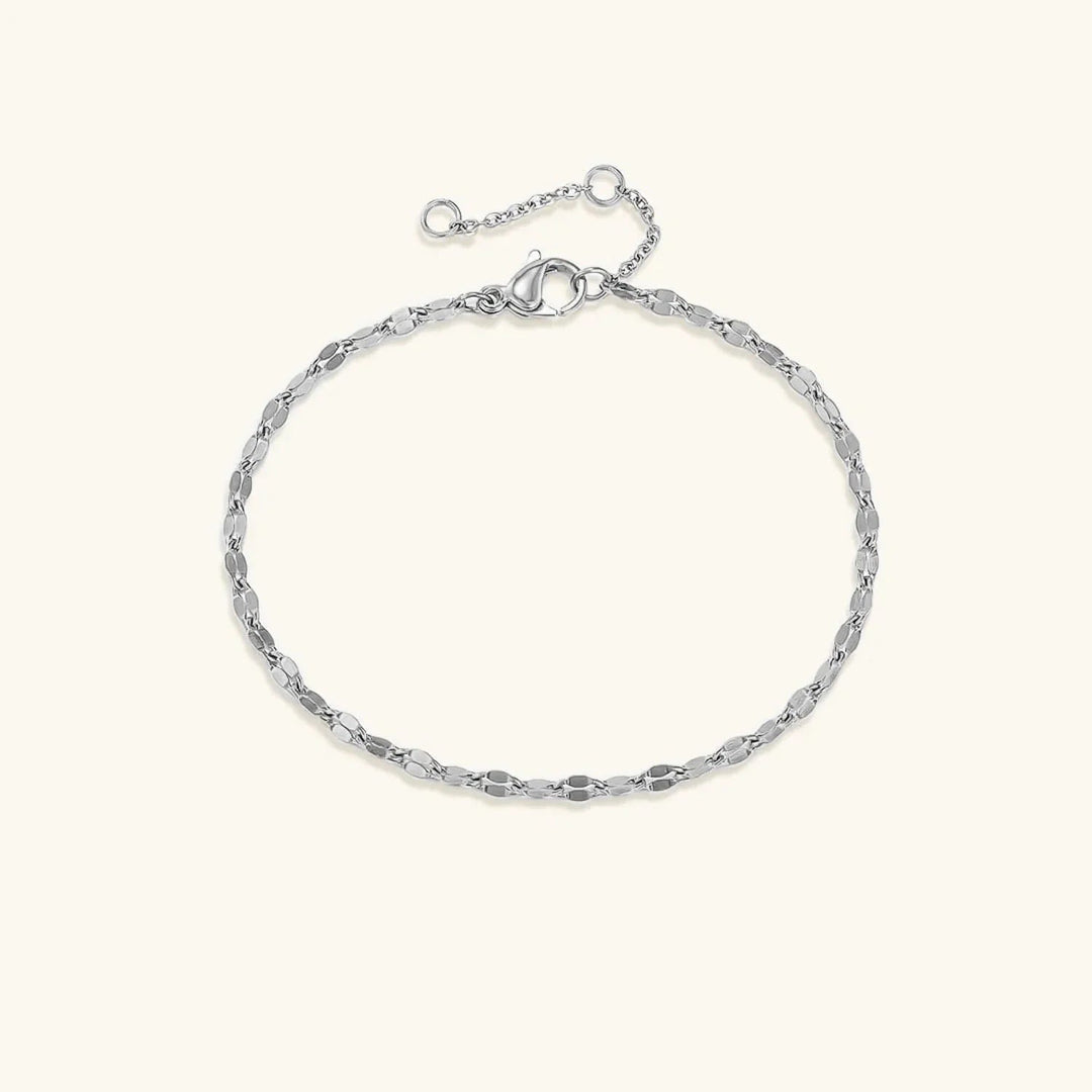 Gold-Plated Delicate Chain Bracelet for Women