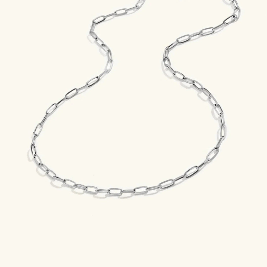 Gold-Tone Oval Link Chain Necklace