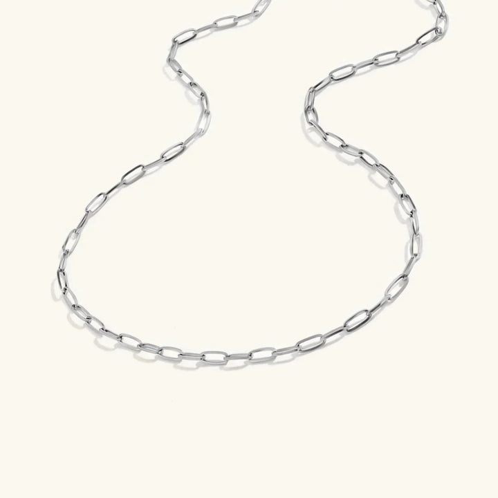 Gold-Tone Oval Link Chain Necklace