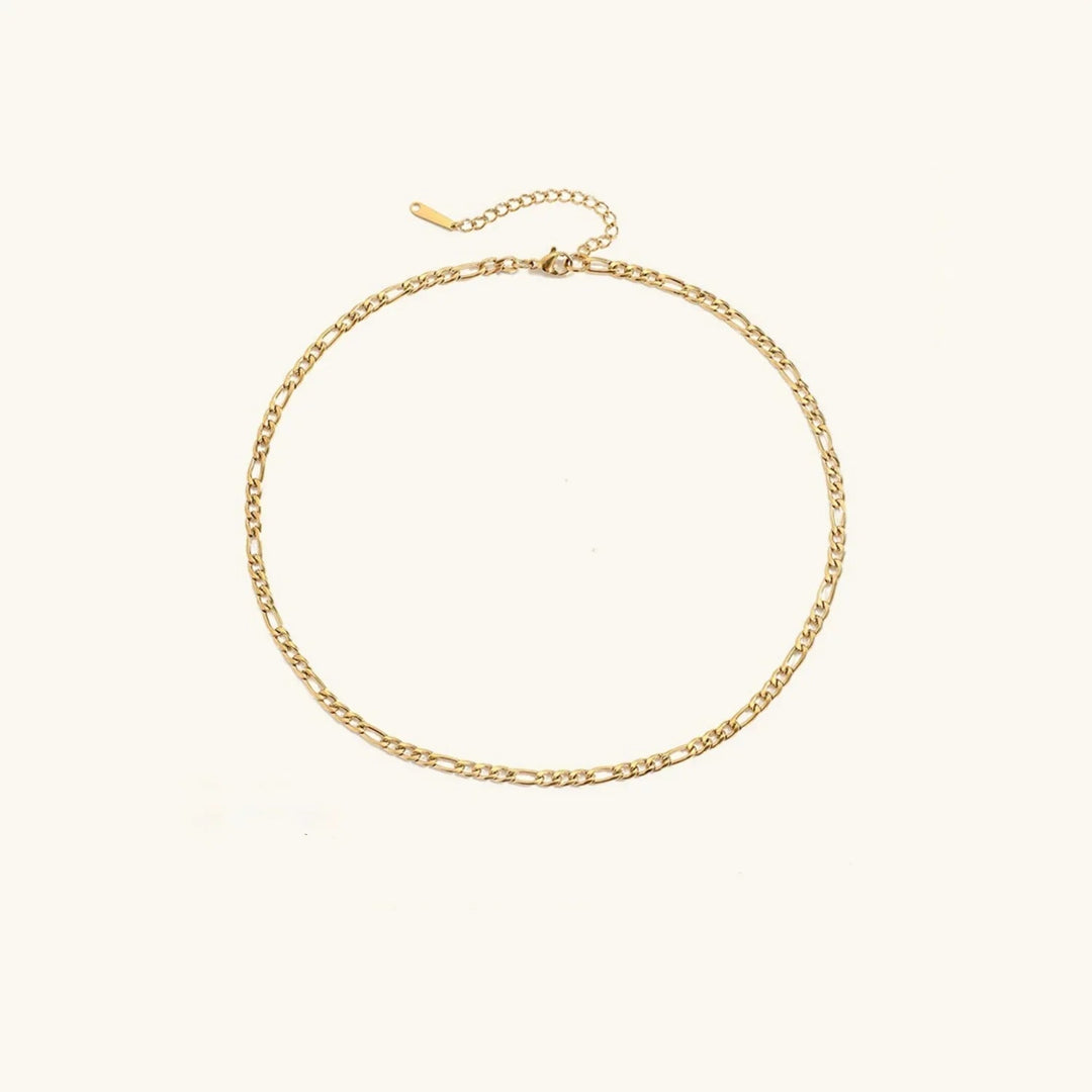 Gold-Plated Chain 2-Piece Set for Women