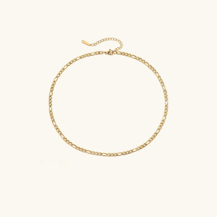 Gold-Plated Chain 2-Piece Set for Women