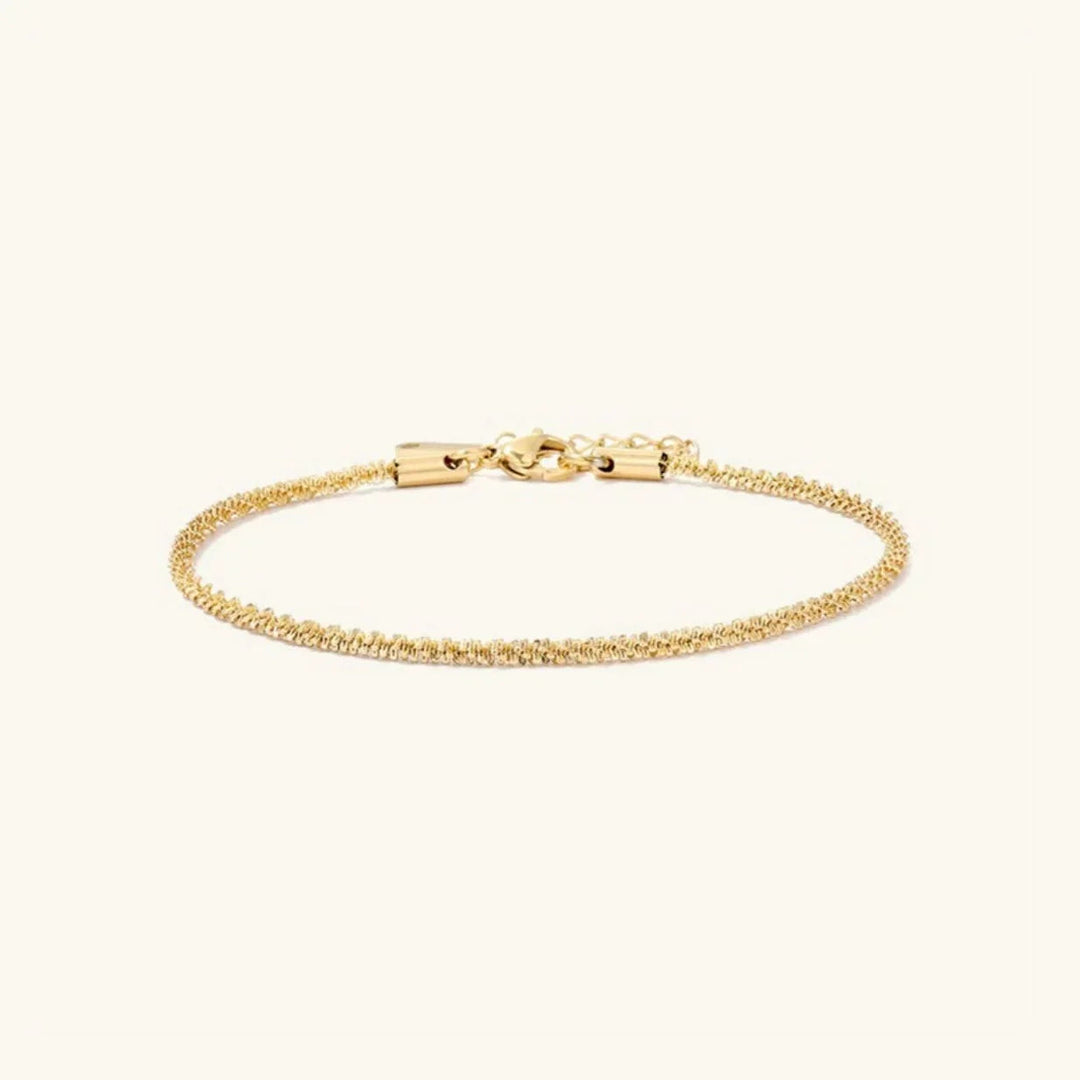 Gold-Plated Minimalist Chain Anklet for Women