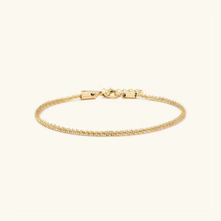 Gold-Plated Minimalist Chain Anklet for Women
