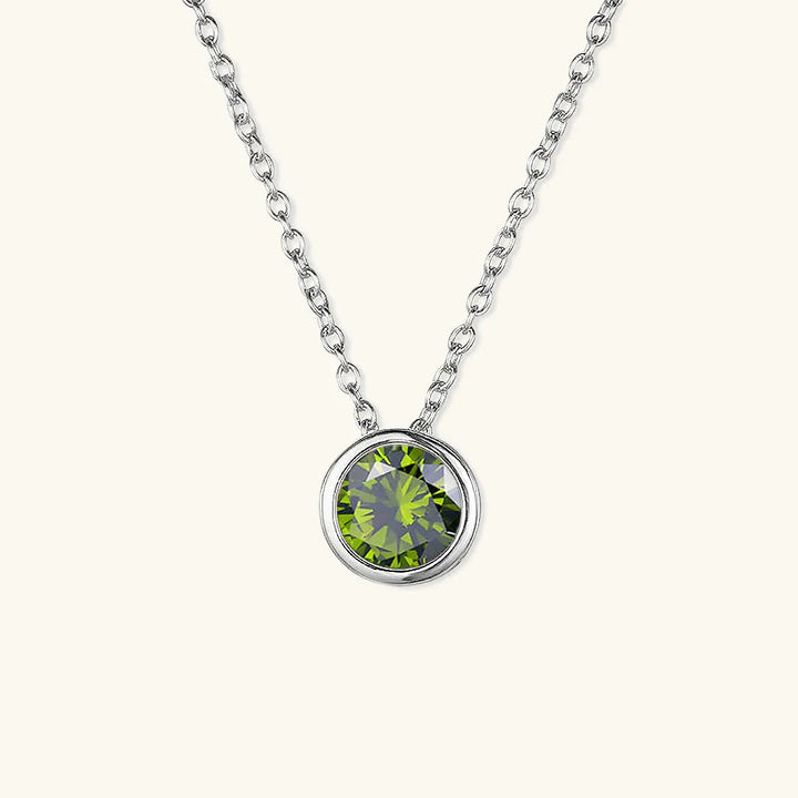 Gold-Plated Crystal Pendant Necklace for Women