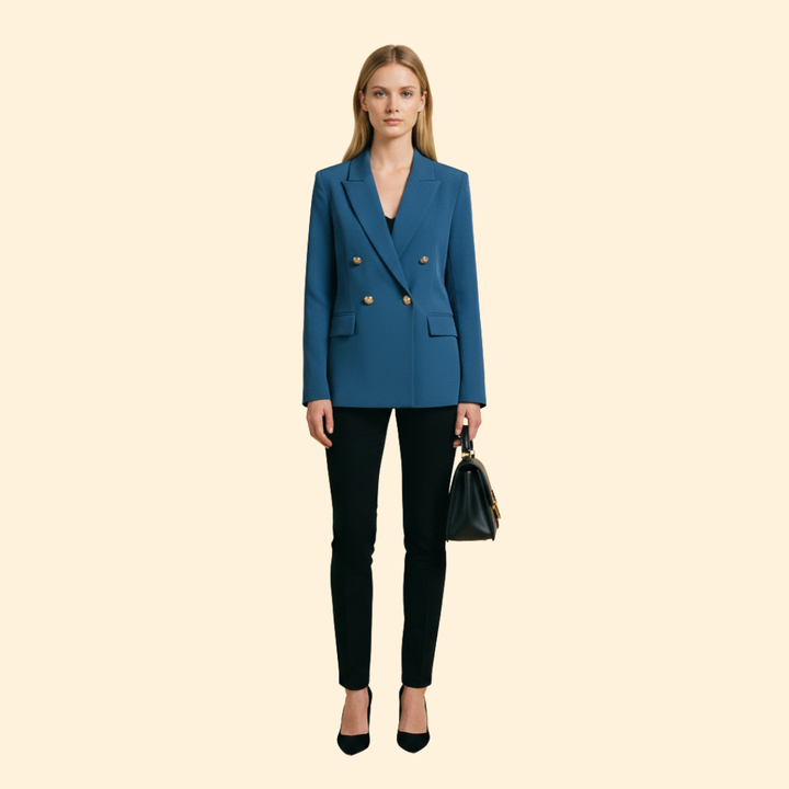 Blazer Set with Structured Design