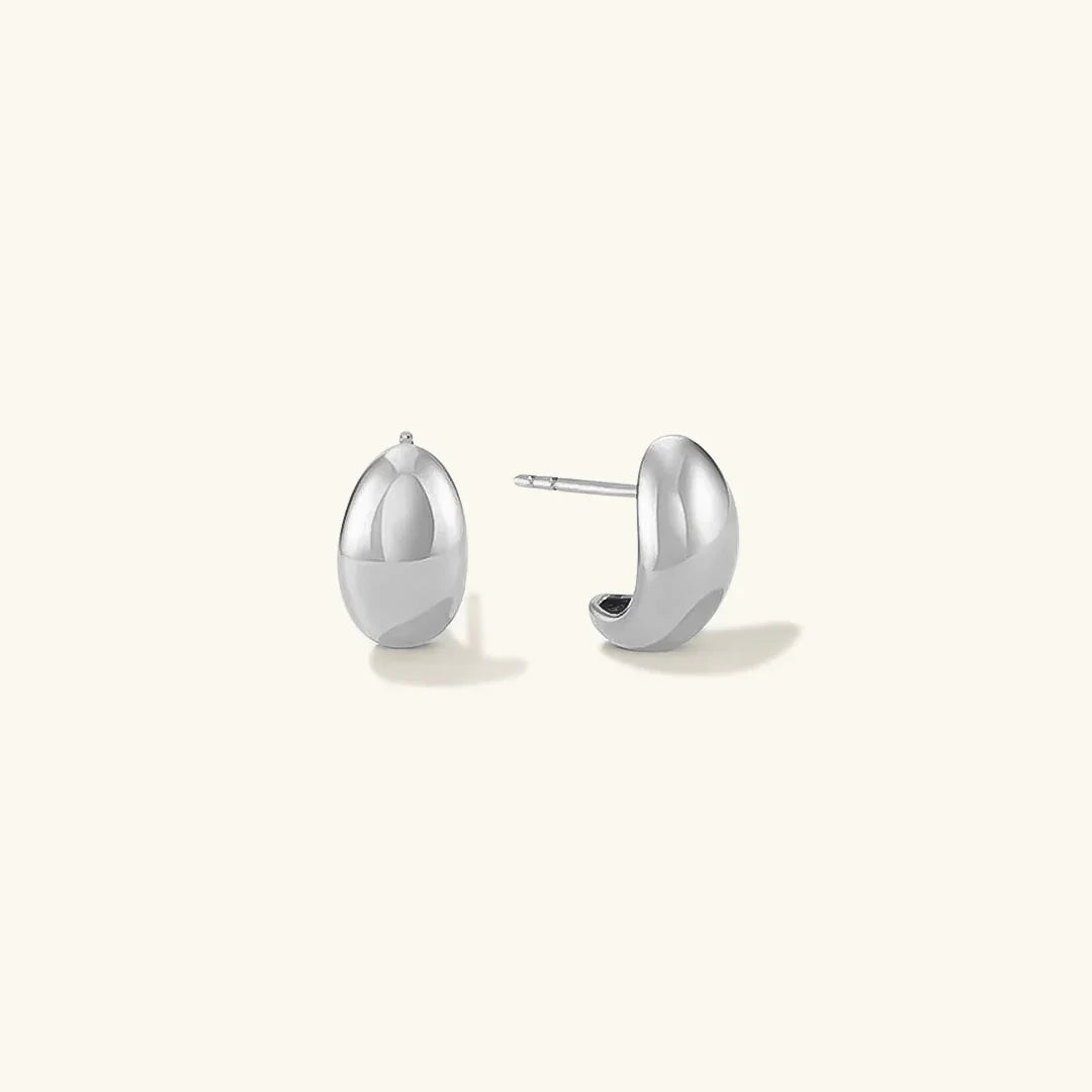 Gold-Plated Minimalist Stud Earrings for Women