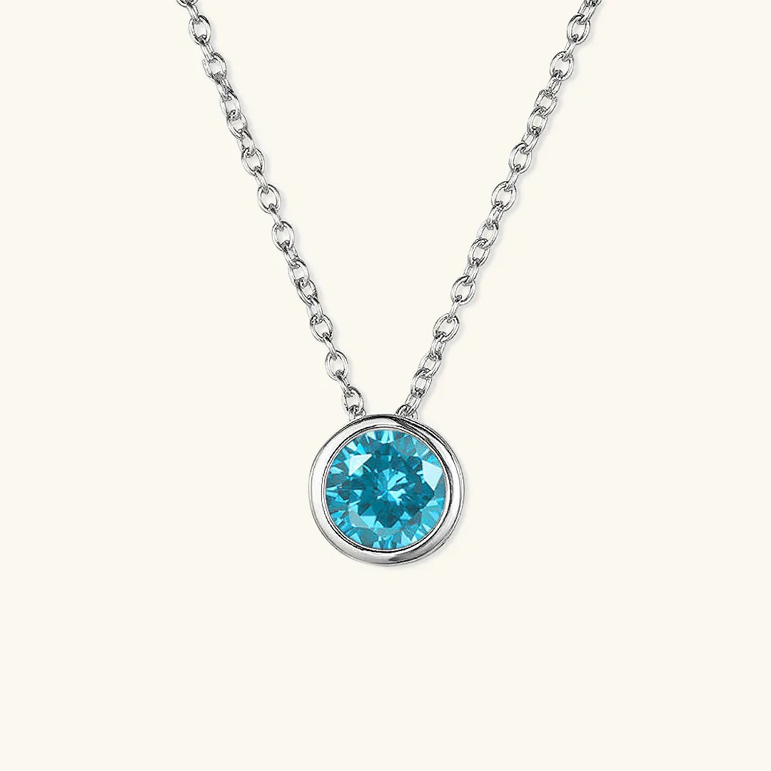 Gold-Plated Crystal Pendant Necklace for Women