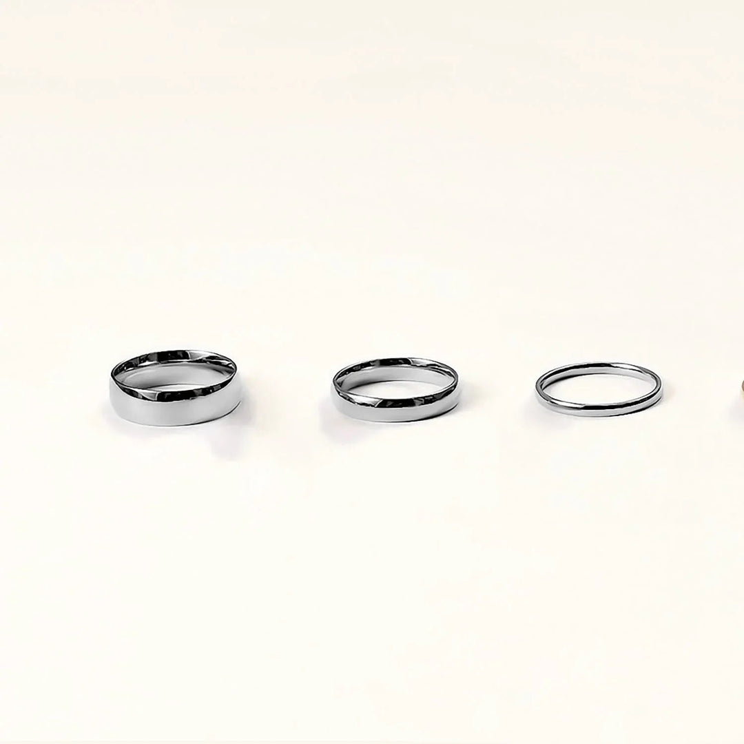 Gold-Plated Minimalist Band for Women