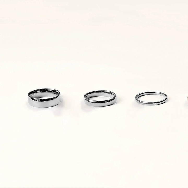 Gold-Plated Minimalist Band for Women