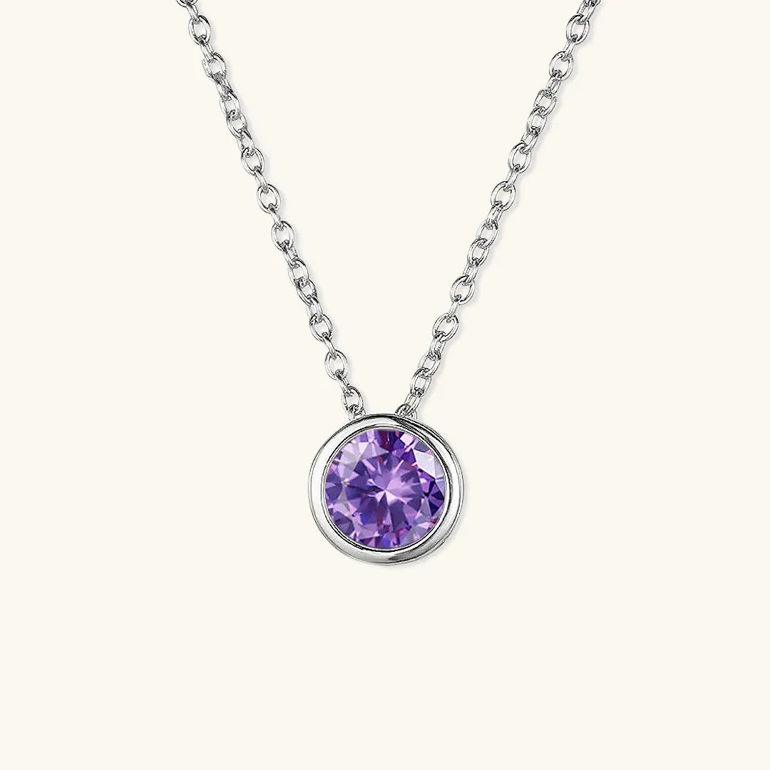 Gold-Plated Crystal Pendant Necklace for Women