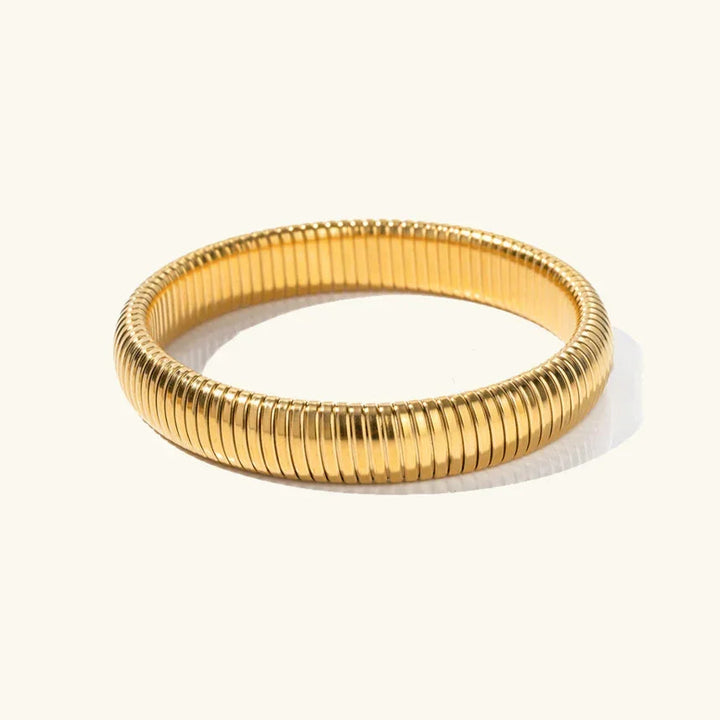 Gold-Plated Simple Design Bracelet