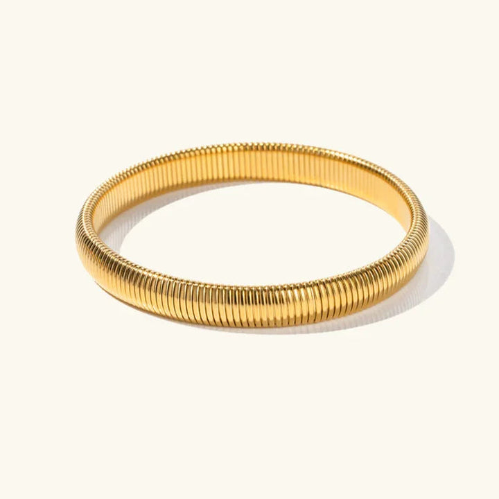 Gold-Plated Simple Design Bracelet