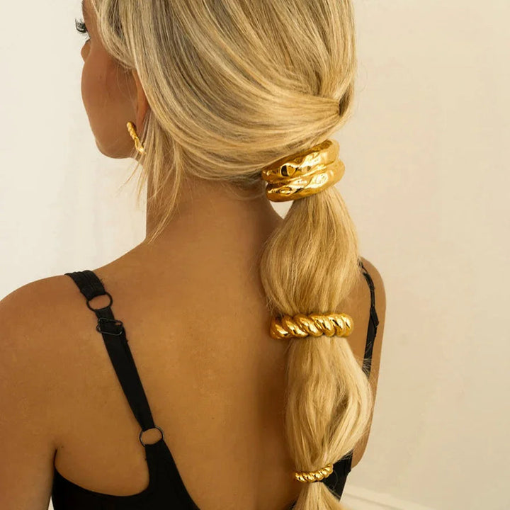 Gold-Plated Pony Cuff