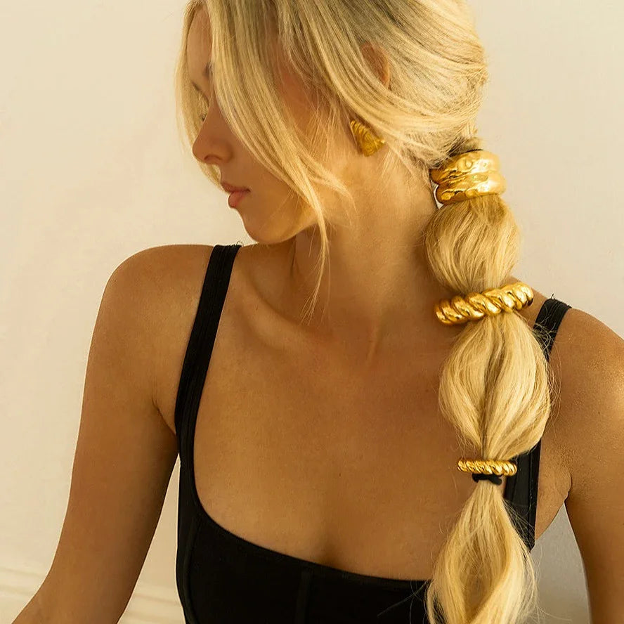 Gold-Plated Pony Cuff