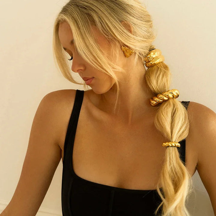 Gold-Plated Pony Cuff