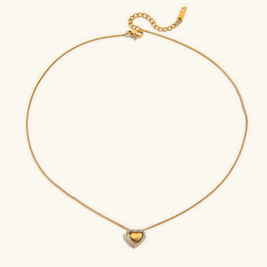 Gold Plated Faux Pearl Layered Necklace Set for Women