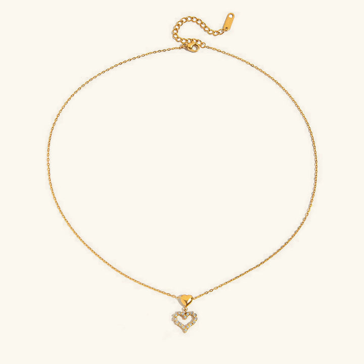 Gold Plated Faux Pearl Layered Necklace Set for Women