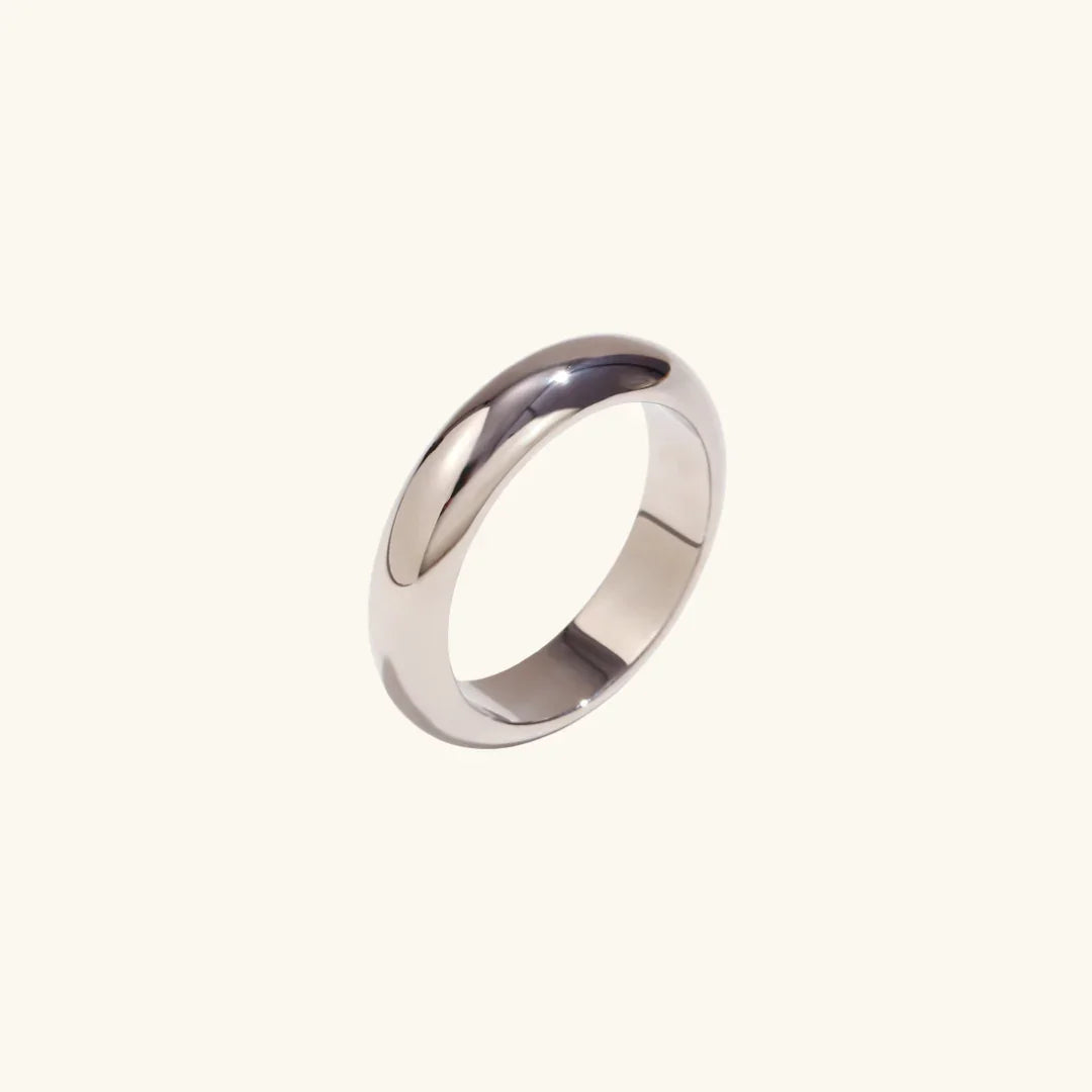 Gold-Plated Minimalist Ring For Women