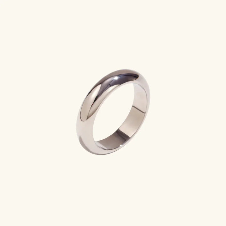 Gold-Plated Minimalist Ring For Women