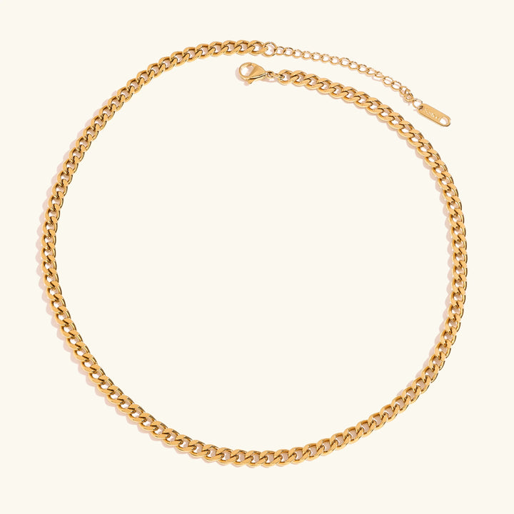 Gold-Tone Layered Chain Necklace Jewelry Set