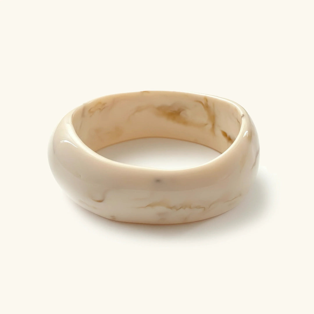 Gold-Plated Julianna Sculpted Autumn Bangles