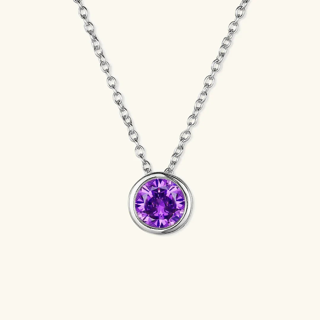 Gold-Plated Crystal Pendant Necklace for Women
