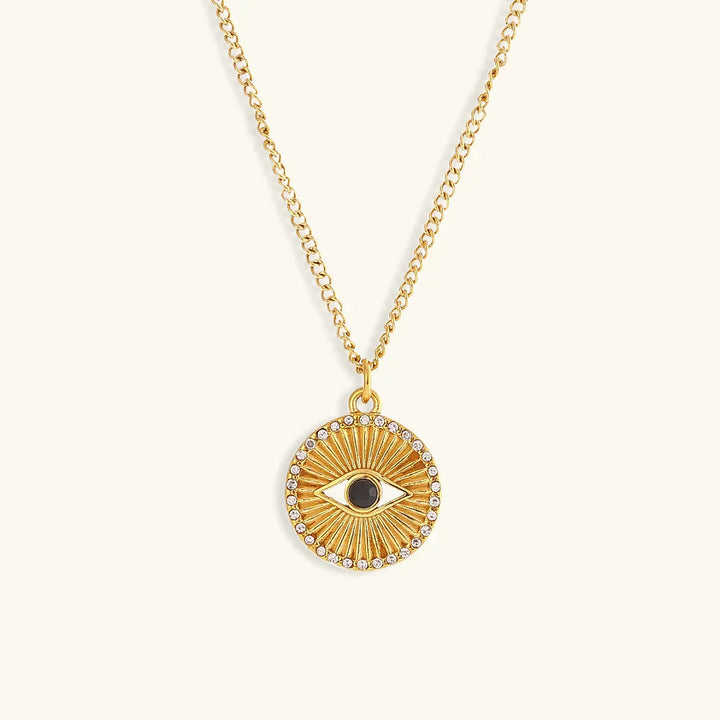 Gold-Plated Pendant Necklace For Women