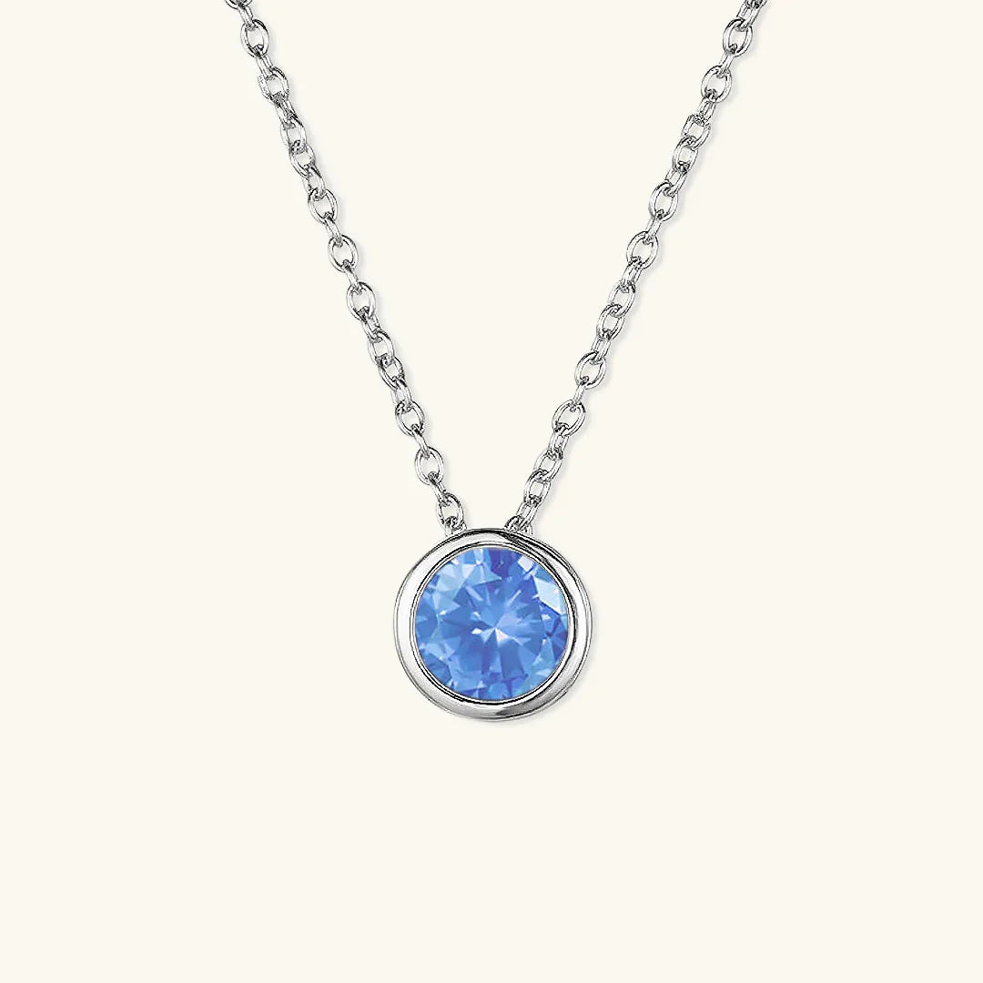 Gold-Plated Crystal Pendant Necklace for Women