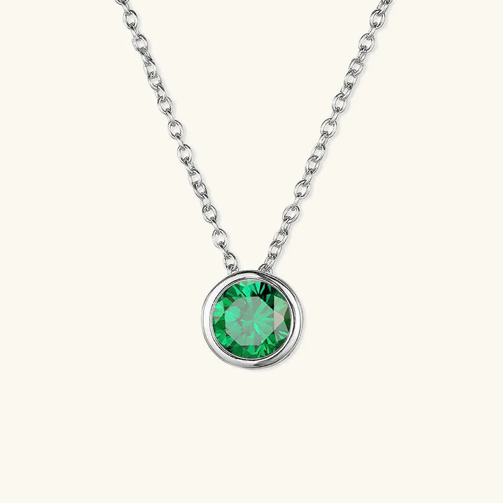 Gold-Plated Crystal Pendant Necklace for Women