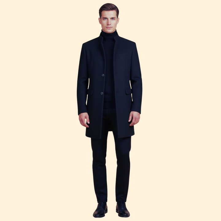 Men’s Coat with Streamlined Fit