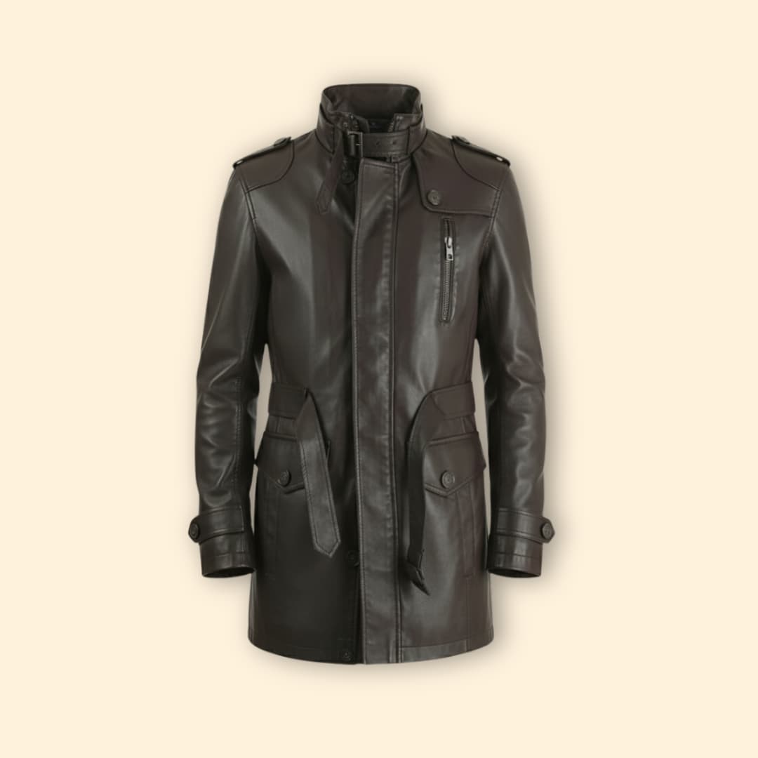 Men’s Coat with Tailored Finish