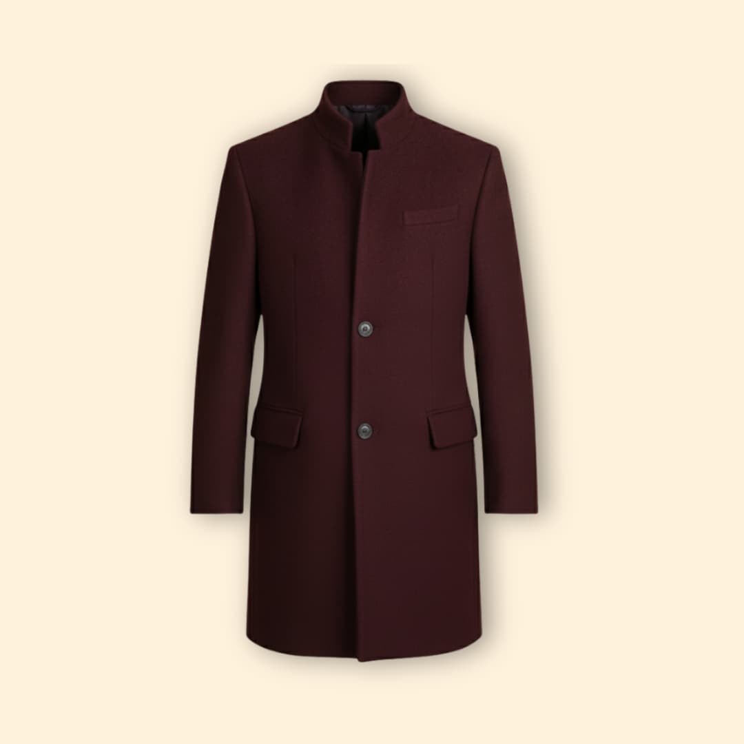 Men’s Coat Stand Collar