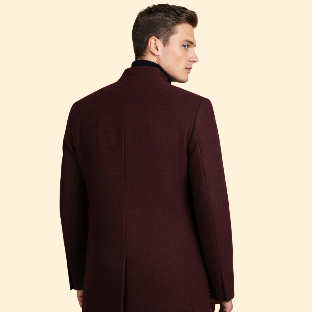 Men’s Coat Stand Collar