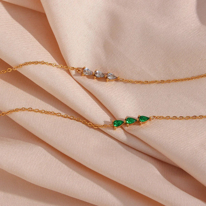 Gold-Plated Diamond Bracelet For Women