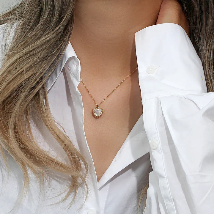 Gold-Plated Pearl Necklace For Women