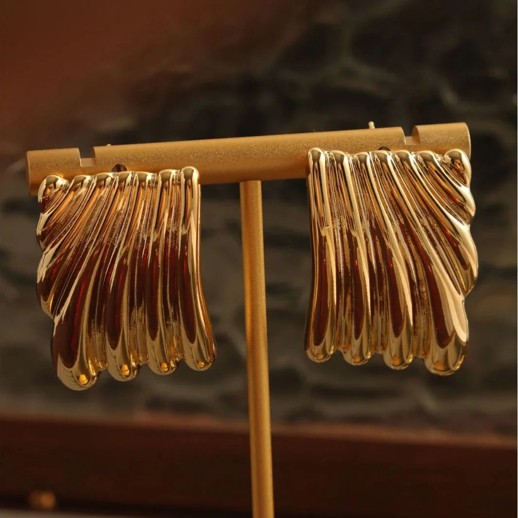 Gold-Plated Earrings