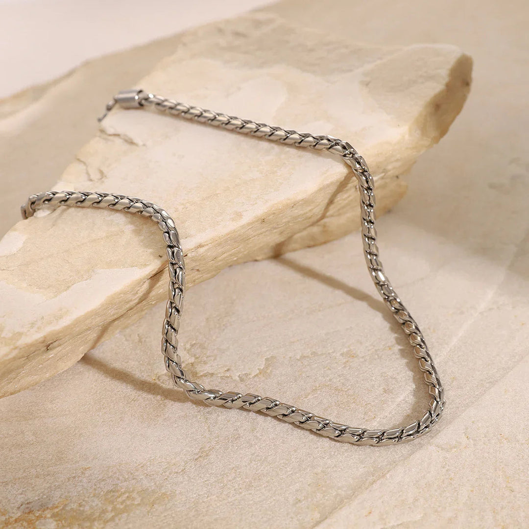 Gold-Plated Chain Necklace for Women