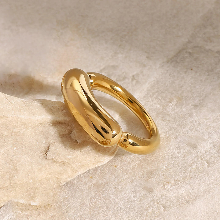 Gold-Plated Emeline Ring for Women