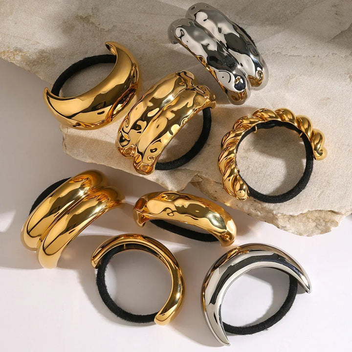 Gold-Plated Arch Pony Cuff