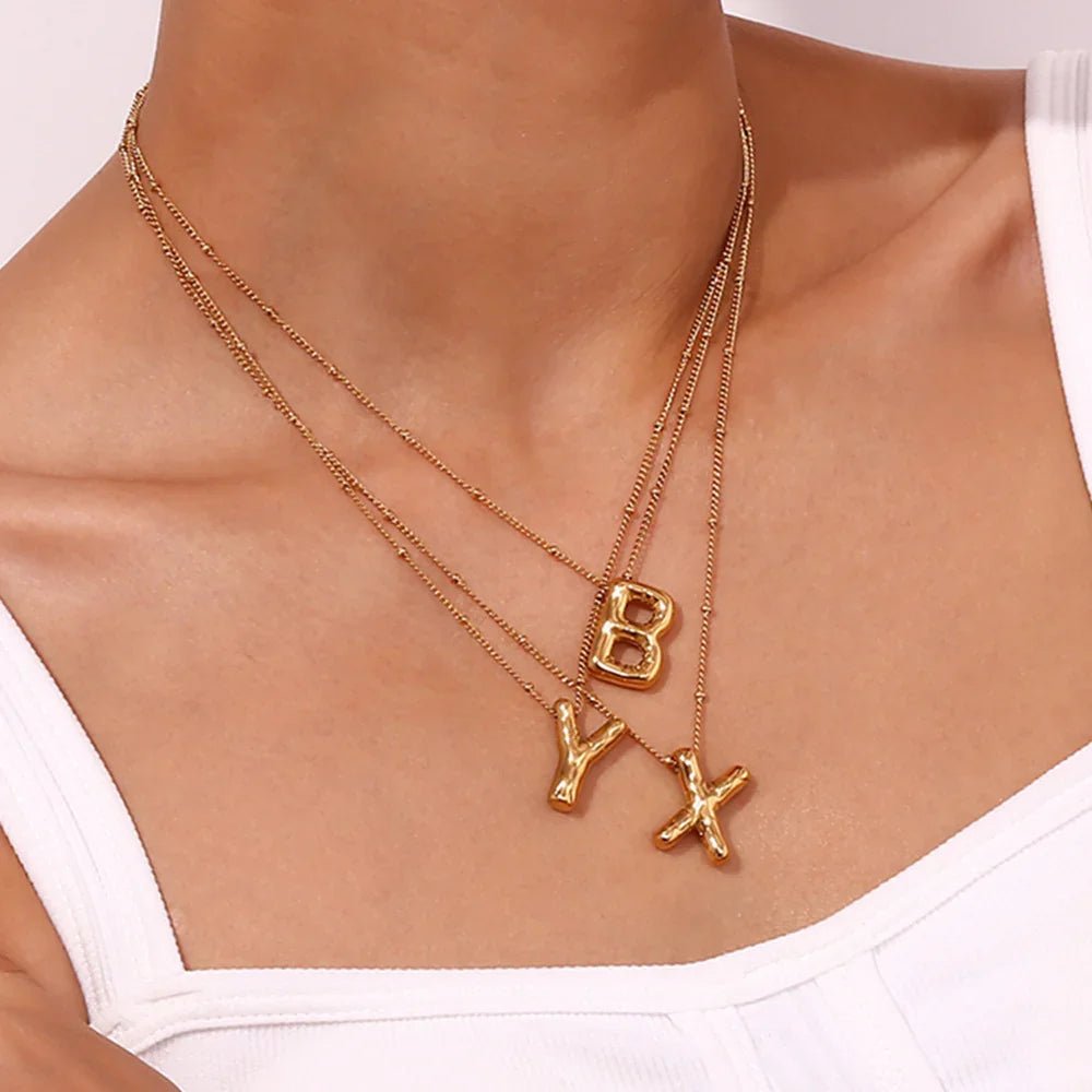 Gold-Plated Necklace – Personalized Elegance