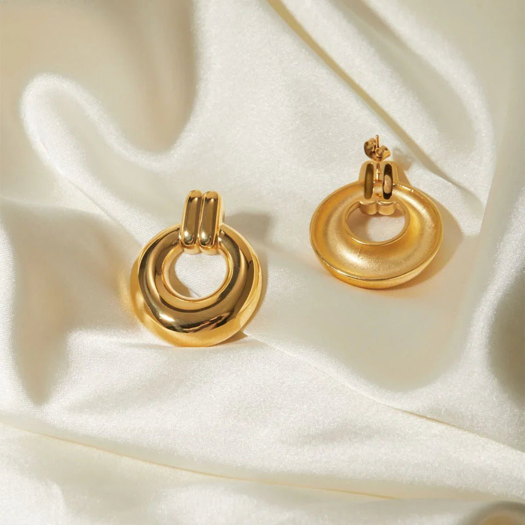 Gold-Plated Lynora Earrings