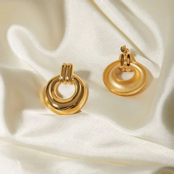 Gold-Plated Lynora Earrings