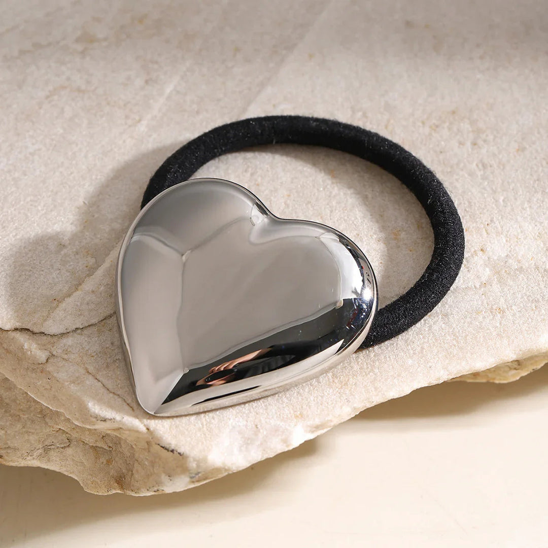 Heart Gold-Plated Pony Cuff
