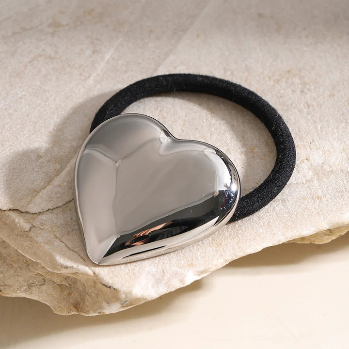 Heart Gold-Plated Pony Cuff