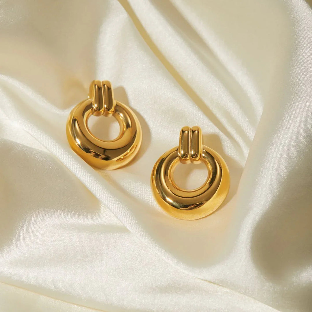 Gold-Plated Lynora Earrings