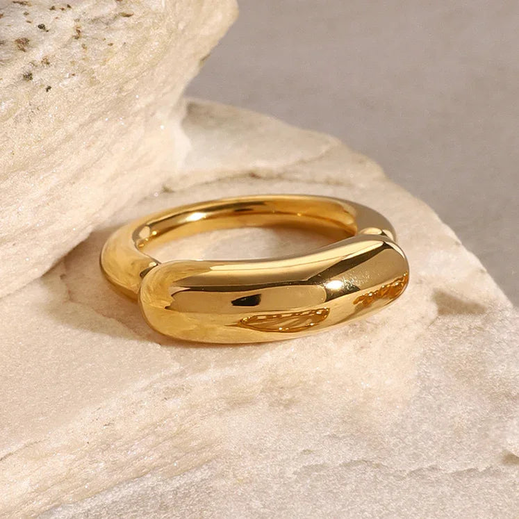 Gold-Plated Emeline Ring for Women
