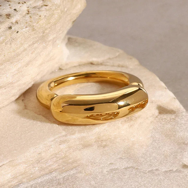 Gold-Plated Emeline Ring for Women