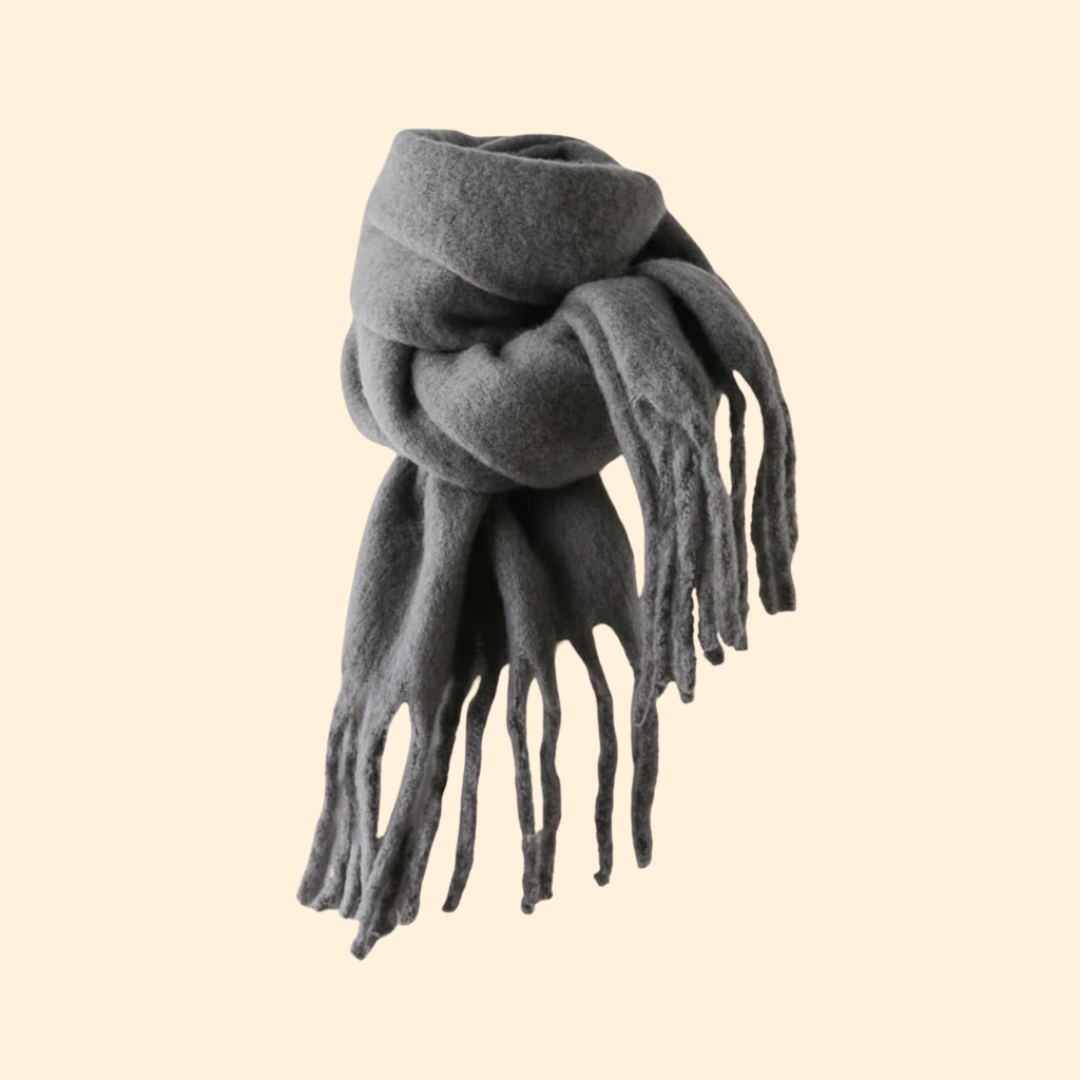 Oversized Knit Scarf
